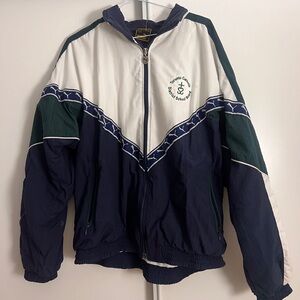 Puma Vintage Navy Jacket embroidered Toronto Catholic District School Board Logo